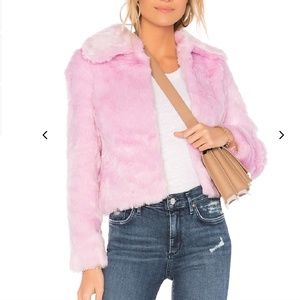 Eaves Ryder Faux Fur Jacket